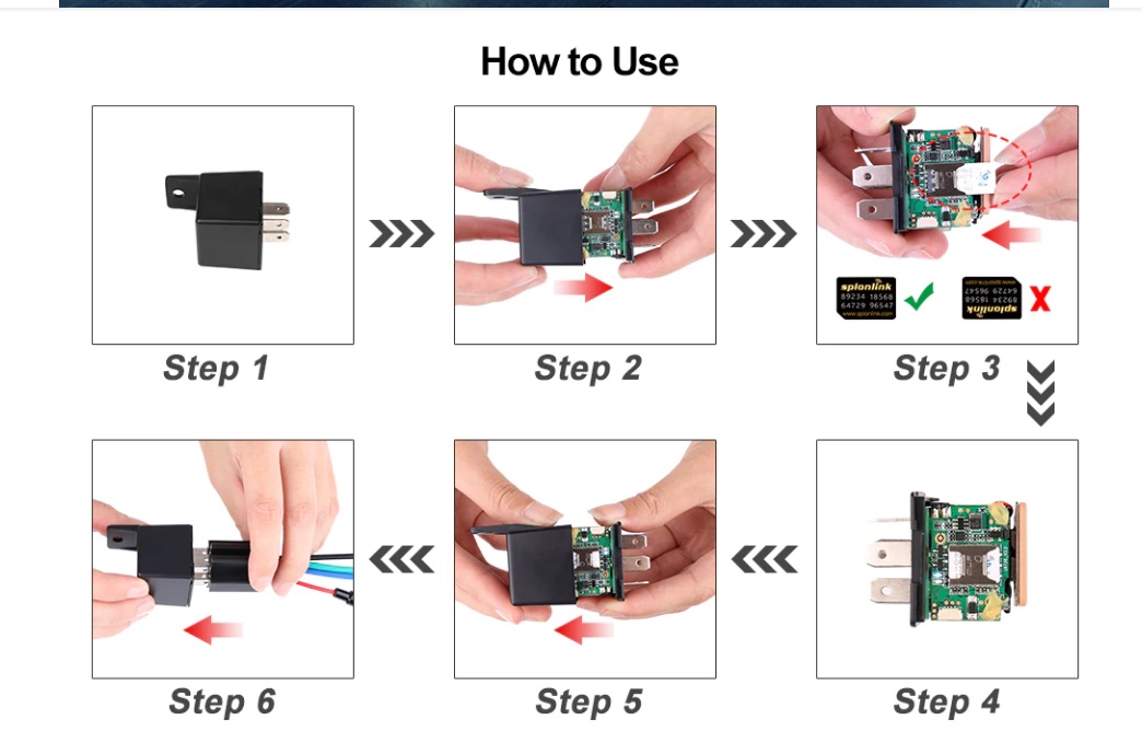 Relay vehicle Tracker