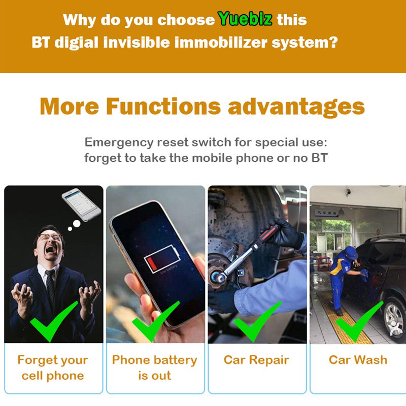 BT key anti-theft system