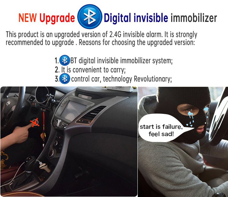 Bluetooth car Immobilizer System