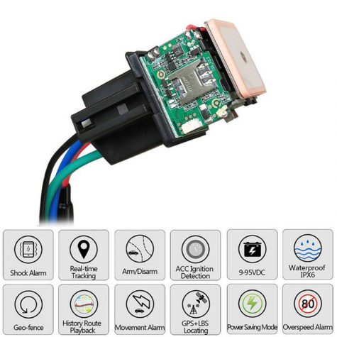 Car Tracking Relay GPS Tracker Device Smart 4G Relay GPS Locator | Yuebiz